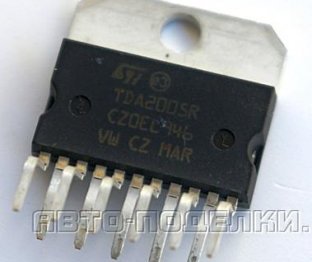 Усилитель низких частот на микросхеме TDA2005